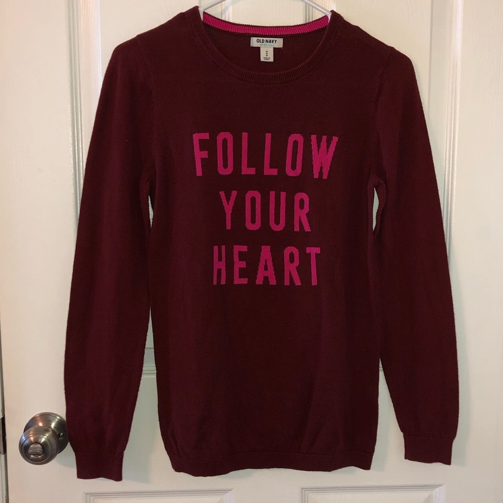 Old Navy | Maroon Sweater Size M